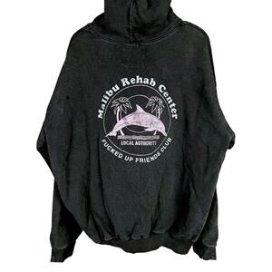 Men's Local Authority LA Malibu Rehab Center Dolphin Hoodie - XXL - $350 Retail